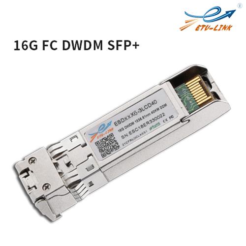 Introducción de 16g FC DWDM SFP + Módulo óptico de la serie