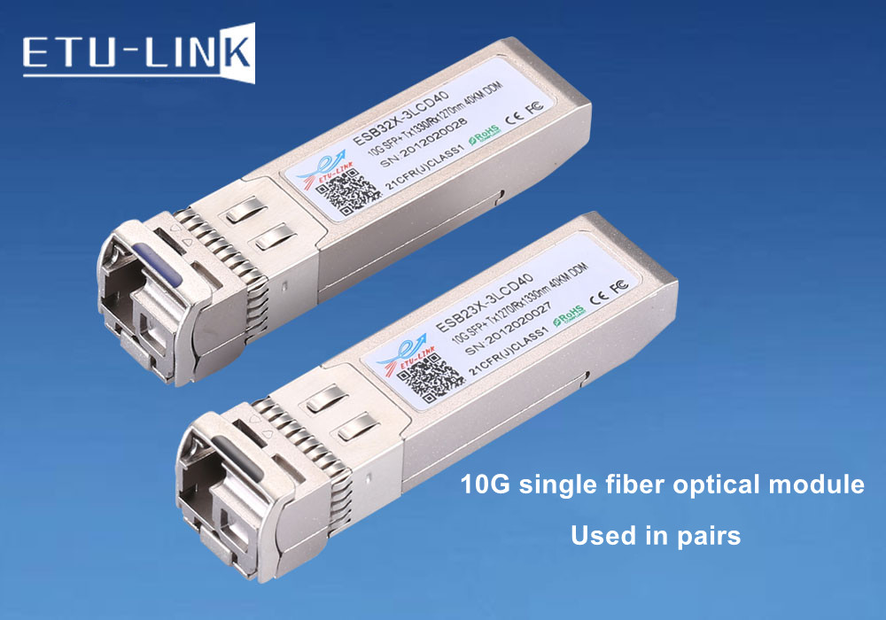Precauciones para el uso del módulo óptico de fibra única 10G SFP + BIDI