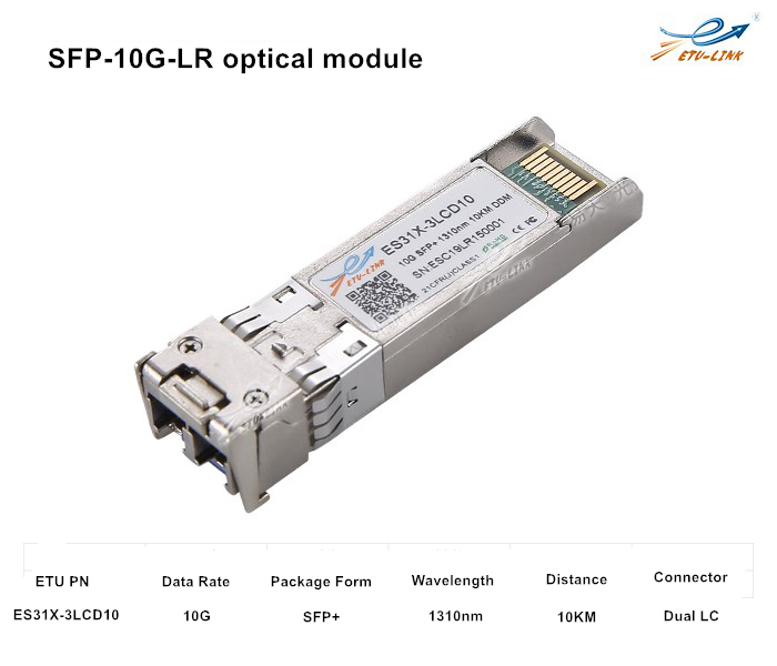 prueba de compatibilidad, introducción y aplicación de 10G-SFP-LR módulo óptico