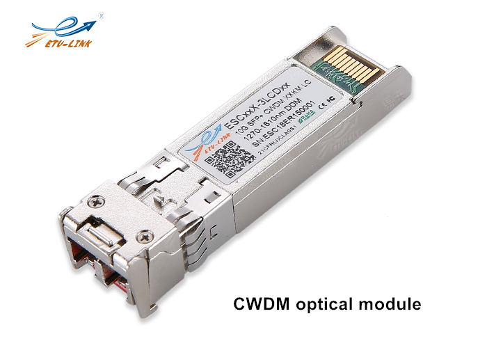 cinco diferencias entre CWDM y DWDM módulo óptico
