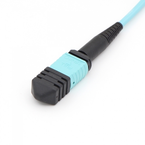 8 Fiber MPO-4LC Fiber Optic Cable