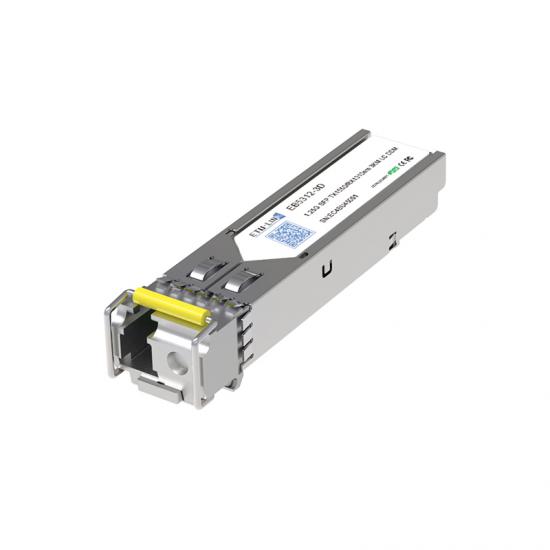  1.25G BiDi SFP TX1550/RX1310nm 3KM LC Optical Transceiver 