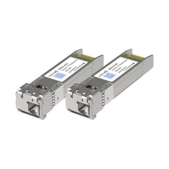  10G BiDi SFP+ 1270nm/1330nm 40KM LC Optical Transceiver 