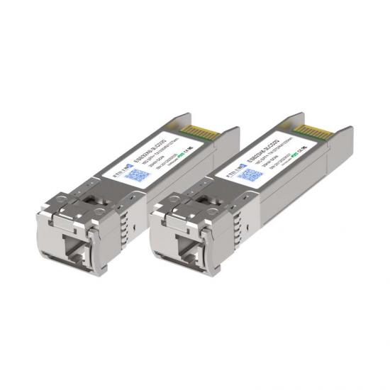 14.025Gbps SFP+ BIDI Transceiver, Single Mode, 20km Reach 1270nm TX / 1330nm RX