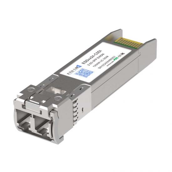  2.5G DWDM SFP 120KM LC Optical Transceiver 