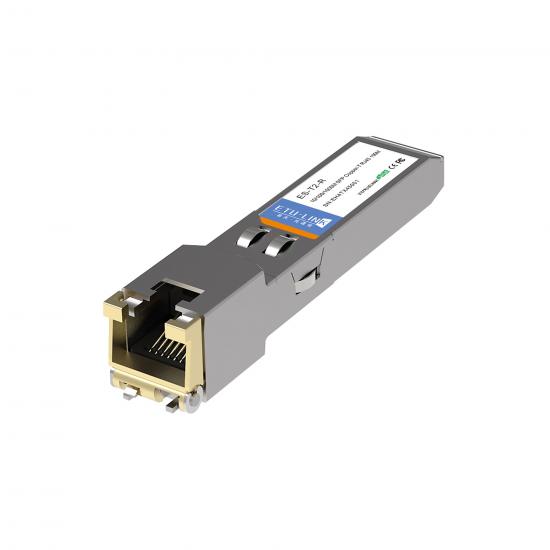 100M10/100/1000BASE-T SFP Copper RJ-45 100m Module