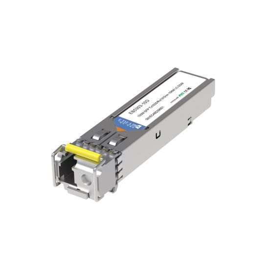 155Mbps SFP Bi-Directional Transceiver, 10KM Reach Tx1550nm/Rx1310nm