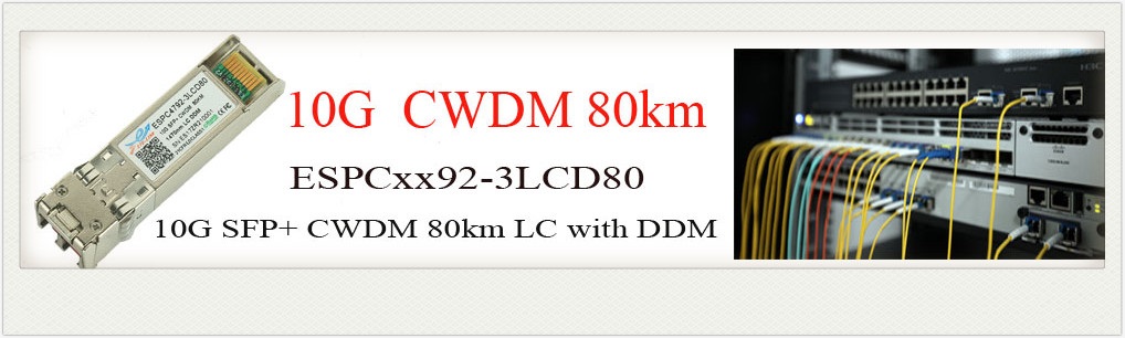 conocimiento de 10G CWDM 80KM 