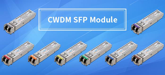 aplicación de CWDM pasivo WDM tecnología y tipos de módulos ópticos