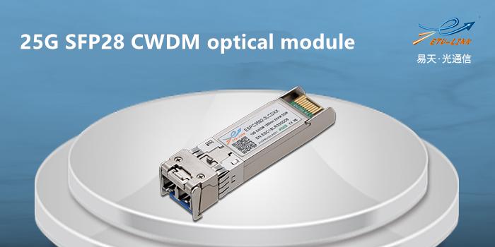 Introducción y aplicación de 25G SFP28 CWDM módulo óptico