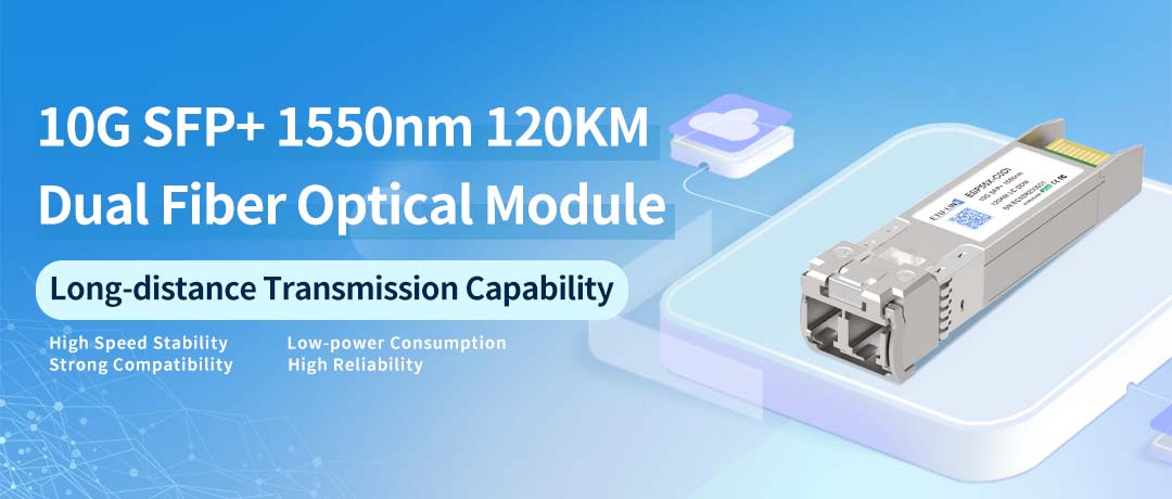 La potencia de la transmisión a larga distancia: módulo óptico 10G SFP+ ZR 120KM