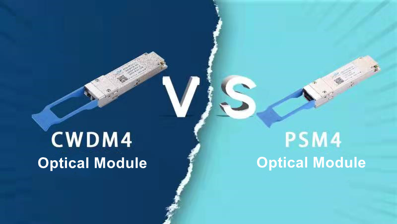 Comparación entre el módulo óptico 100G QSFP28 PSM4 y 100G QSFP28 CWDM4