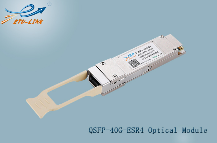  QSFP-40G-ESR4 Introducción de producto de módulo óptico y solución de aplicación.