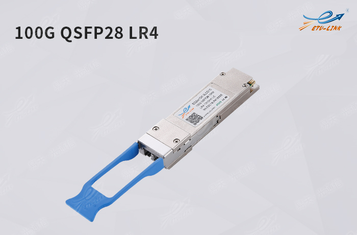 introducción y aplicación de 100G QSFP28 LR4 módulo óptico