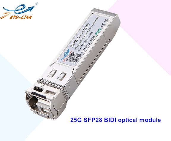 introducción de producto y solución de interconexión de 25G SFP28 BIDI módulo óptico