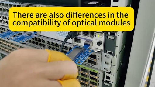 Diferencias en la compatibilidad de los módulos ópticos