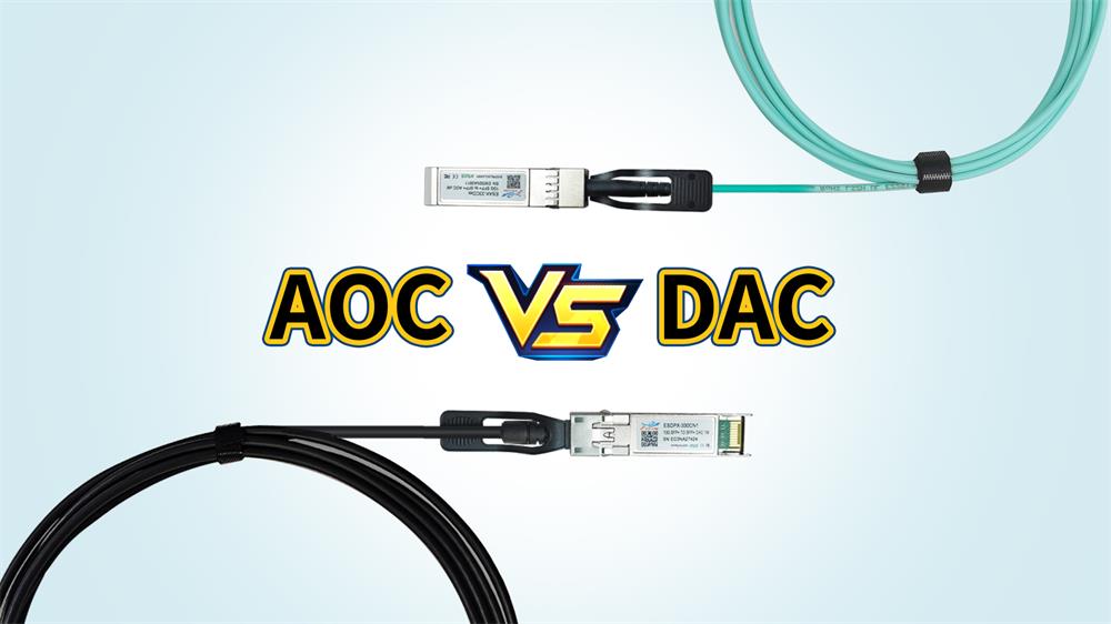 Cómo elegir productos de cable 10G DAC o AOC de mayor costo-rendimiento